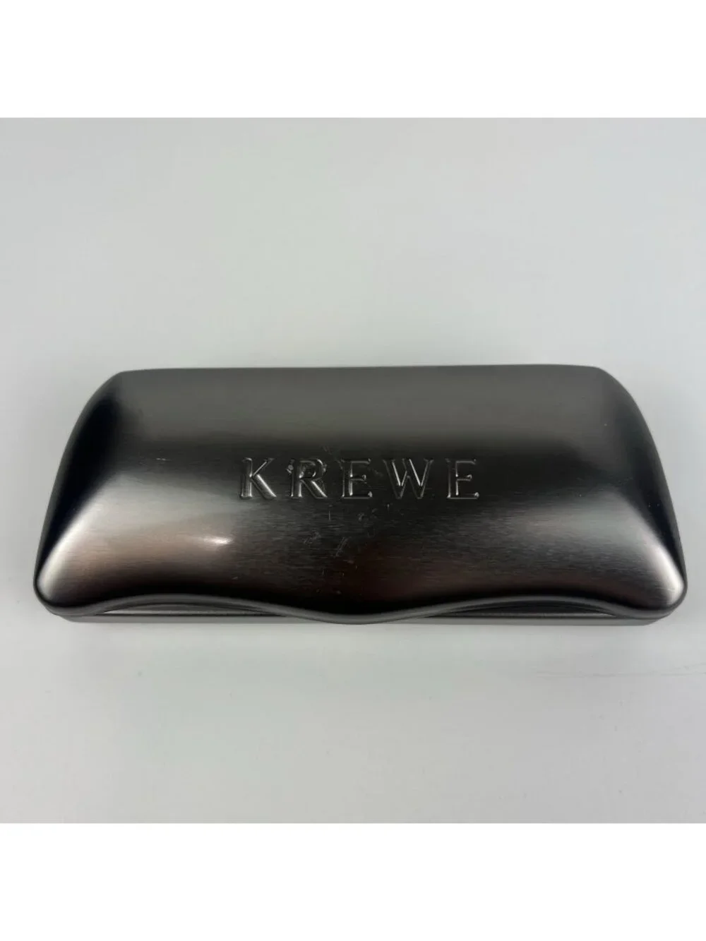 KREWE Sunglasses Hard Case Black Clamshell Microfiber Lined Preowned